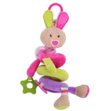 Bigjigs Baby Textilní postavička - Spirála králíček Bella