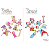 Bigjigs Baby Textilní postavička - Spirála králíček Bella