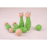 Bigjigs Toys Kuželky žabky