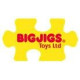 Bigjigs Baby Dřevěné Spojkostky - Primary set