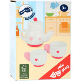Small Foot Dřevěný čajový set srdce