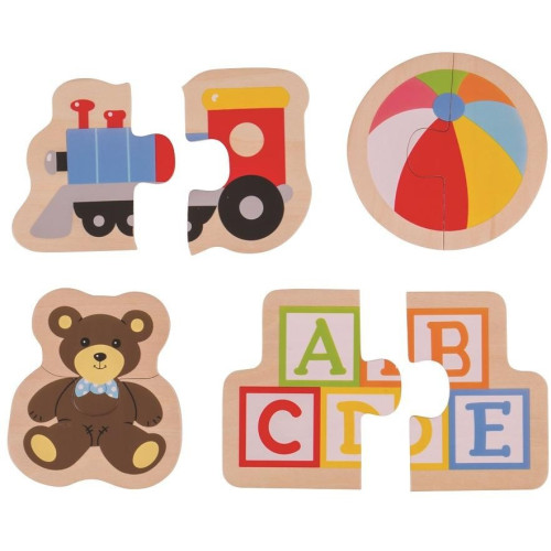 Bigjigs Toys Easy puzzle - Hračky