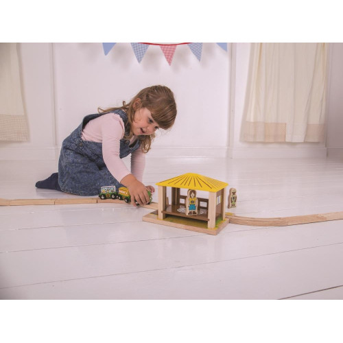 Bigjigs Rail Zastávka Safari