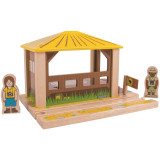 Bigjigs Rail Zastávka Safari