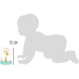 Small Foot Motorický labyrint pastelový Liška