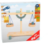 Small Foot Misková váha šedomodrá