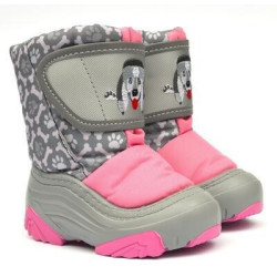 Demar DOGGY 2 light NA rózsaszín - Gyermekek snowboots