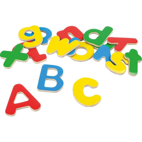 Small Foot Dřevěná magnetická písmena