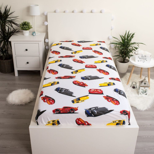 Jerry Fabrics prostěradlo Cars "I am speed" 90 × 200
