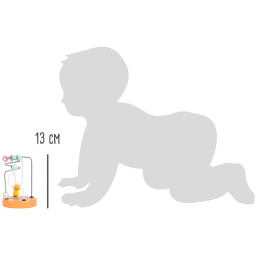 Small Foot Motorický labyrint pastelový Mýval