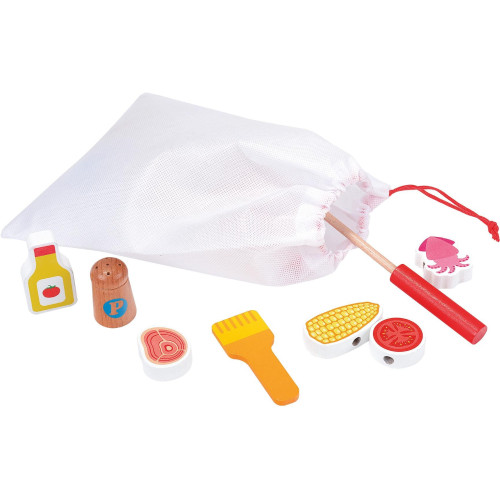 Bino Vkládací puzzle grilování