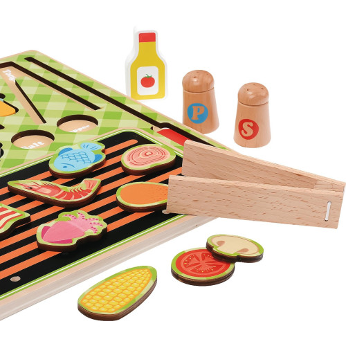 Bino Vkládací puzzle grilování