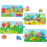 Haba Provlékací hra Žabky na cestách