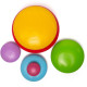Bigjigs Baby Balanční hra usazování barevných oblázků