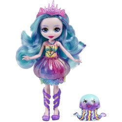 Mattel Royal Enchantimals Mořské království Panenka se zvířátkem Jelanie Jellyfish & Stingley