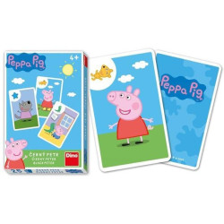 Dino Hrací karty Peppa Pig Černý Petr