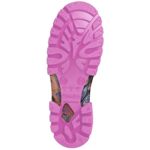 Demar Twister lux PRINT M (paví pera) - Dětské gumáky