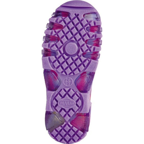 Demar Twister lux PRINT C (srdce) - Dětské gumáky