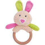 Bigjigs Baby Chrastítko kroužek králíček Bella