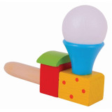 Bigjigs Toys Foukání lokomotiva s balónkem 1ks