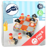 Small Foot Společenská hra magnetické piškvorky piráti