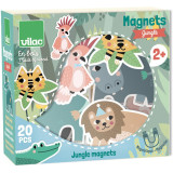 Vilac Dřevěné magnetky džungle