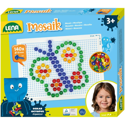 Lena Mozaika malá transparentní 140 malých dílků