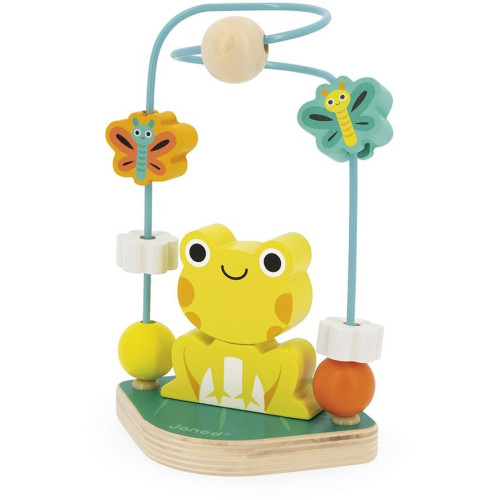 Janod Loop hádanky Frog Tropik