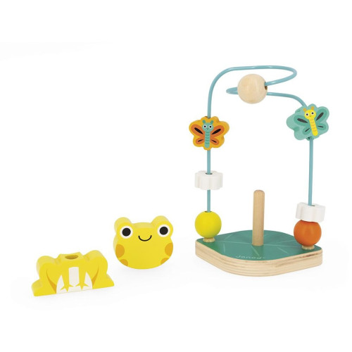 Janod Loop hádanky Frog Tropik