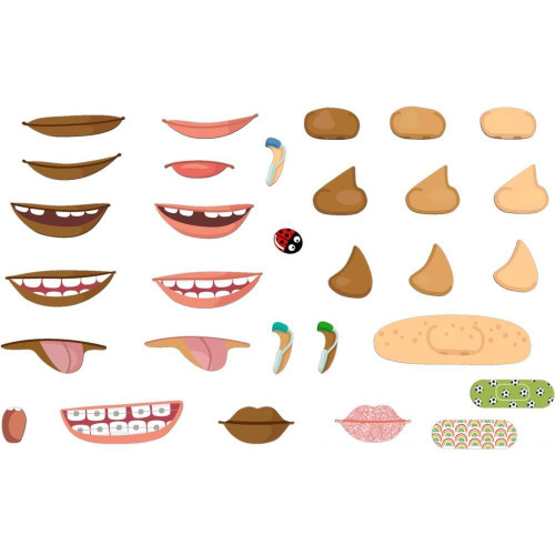 Haba Magnetická kniha a skladačka Zábavné tváre