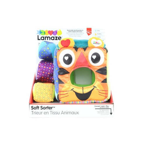 Lamaze Měkká vkládací kostka se zvířátky