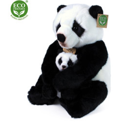 Rappa Plyšová panda s mládětem 27 cm ECO-FRIENDLY