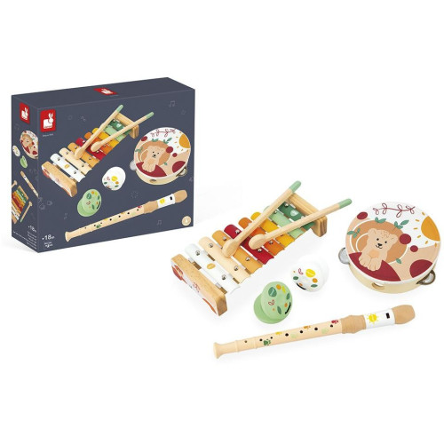 Janod Drevená hudobná sada Sunshine