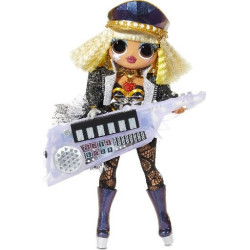 MGA L.O.L. Surprise! OMG ReMix Rock Velká ségra - Fame Queen s klávesami
