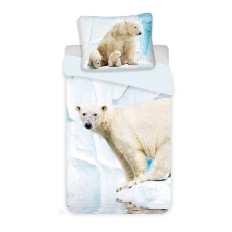 Jerry Fabrics povlečení Lední medvěd 140x200 70x90