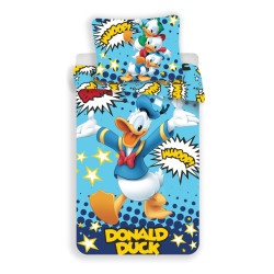 Jerry Fabrics ágynemű Donald Duck 140x200 70x90