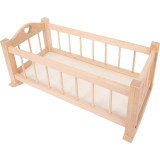 Small Foot Dřevěná kolébka pro panenky přírodní