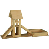 Walachia Dřevěná slepovací stavebnice Hřiště