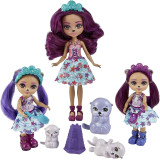 Mattel Royal Enchantimals Mořské království  rodinný set - vydry - Ottavia Otter