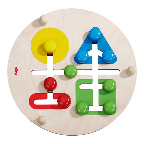 Haba Dřevěná motorická deska Svět hasičů