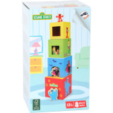 Legler Stohovací kostky s figurkami Sezame, otevři se / Sesame Street