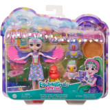 Mattel Enchantimals City Tails rodinka - Filia Finch - ptáčkové