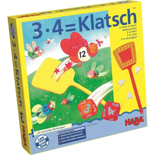 Haba Spoločenská hra pre deti 3 x 4 Pác Malá násobilka do 100