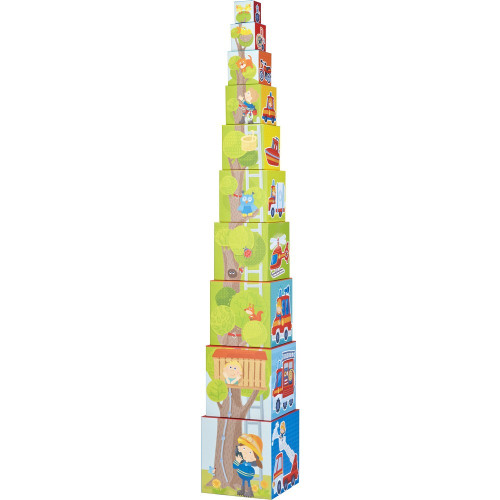 Haba Stohovací kostky hasiči