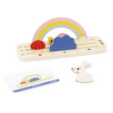 Janod Vzdelávacia hra pre deti orientácia v priestore Záhrada Didaktik