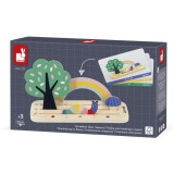 Janod Vzdelávacia hra pre deti orientácia v priestore Záhrada Didaktik