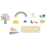 Janod Vzdelávacia hra pre deti orientácia v priestore Záhrada Didaktik