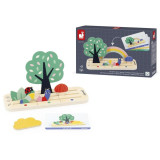 Janod Vzdelávacia hra pre deti orientácia v priestore Záhrada Didaktik