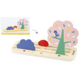 Janod Vzdelávacia hra pre deti orientácia v priestore Záhrada Didaktik