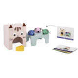 Janod Vzdelávacia hra pre deti orientácia v priestore Mačka a myš Didaktik